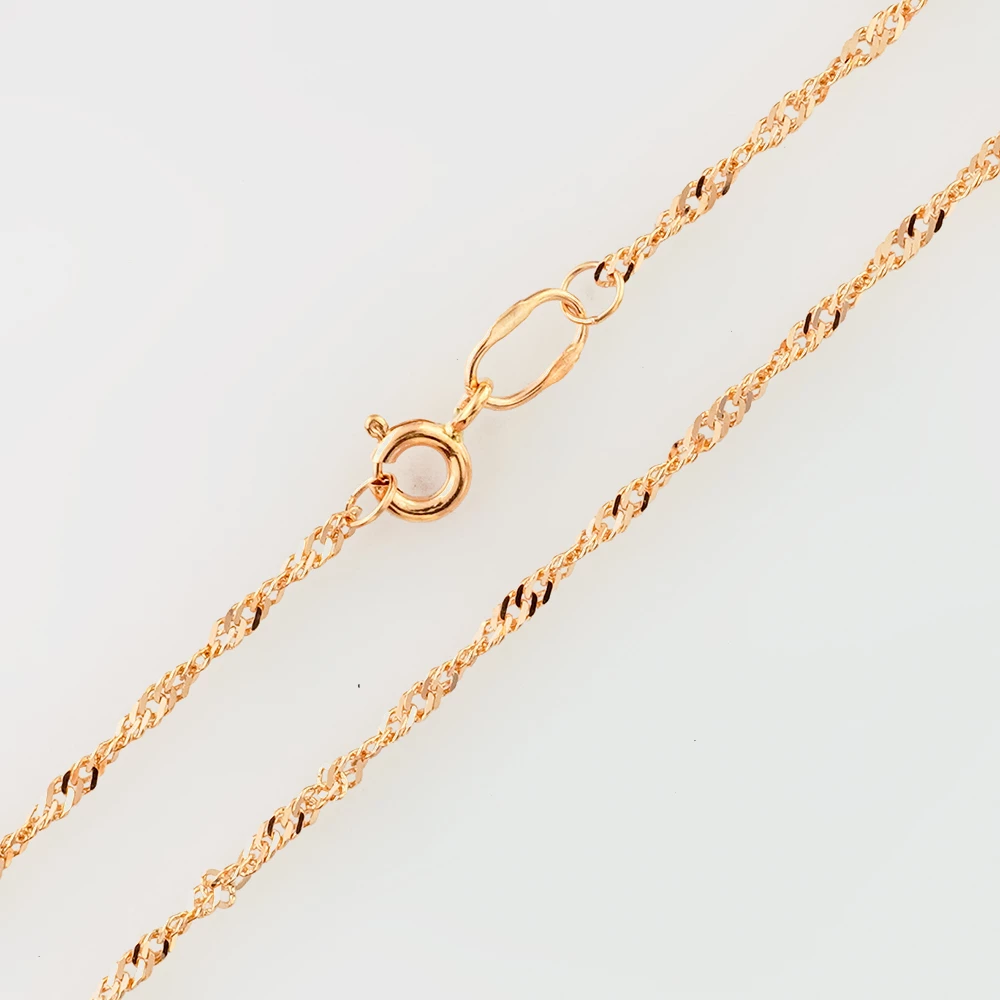 Цепь из красного золота 585 пробы