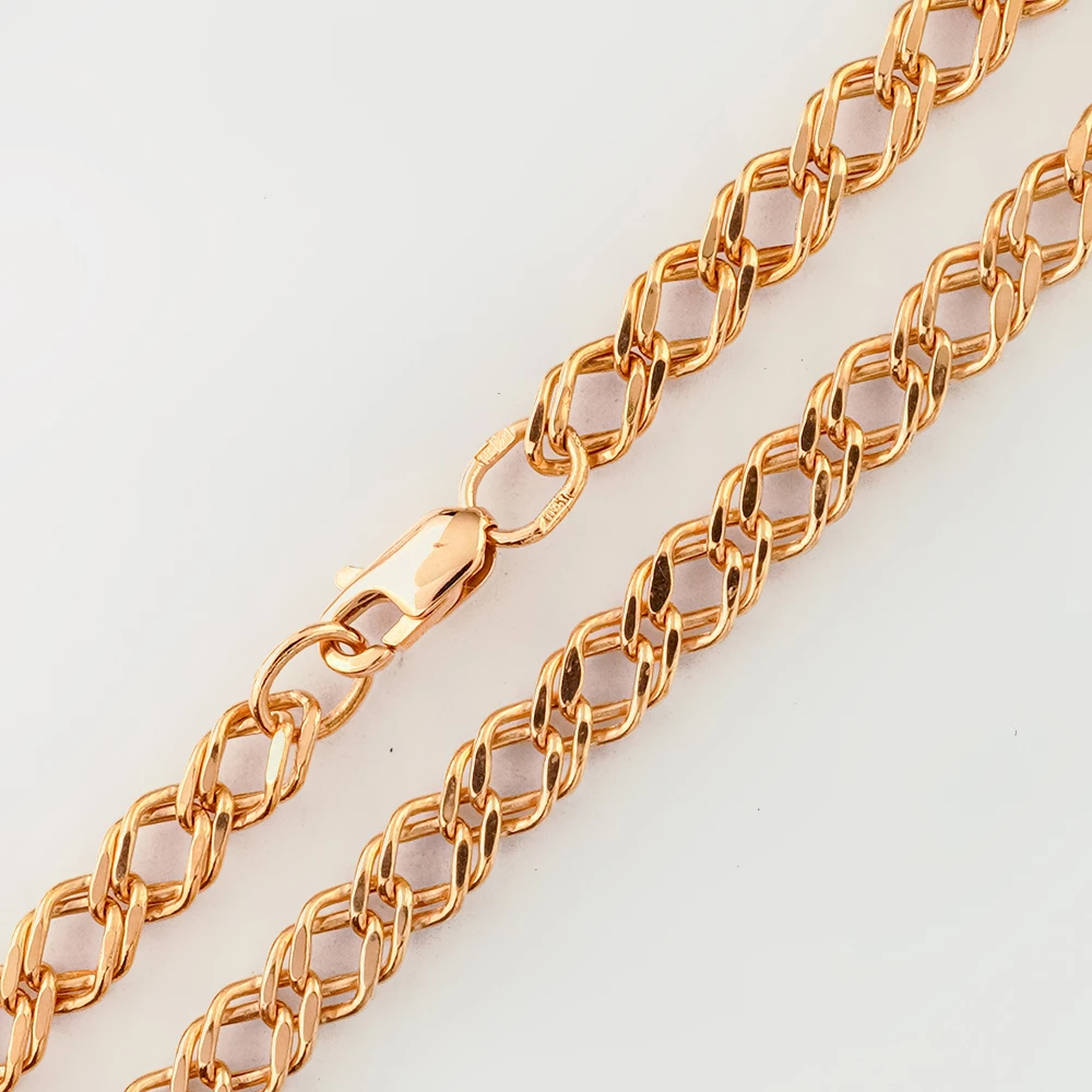 Цепь из красного золота 585 пробы