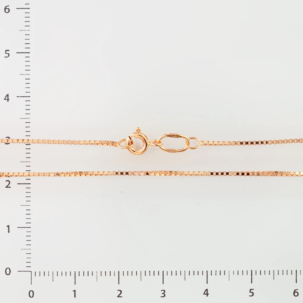 Цепь из красного золота 585 пробы