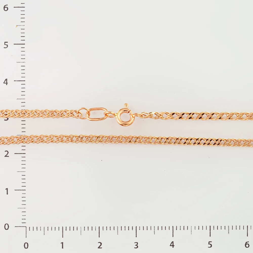 Цепь из красного золота 585 пробы
