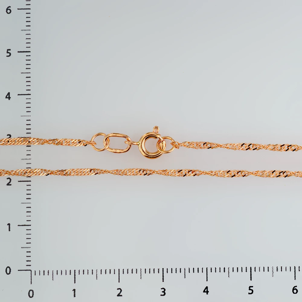 Цепь из красного золота 585 пробы