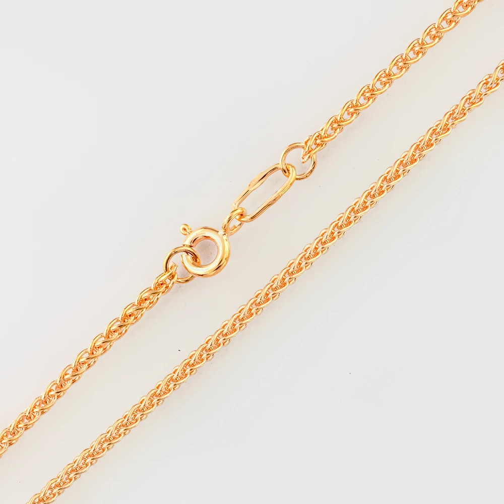 Цепь из красного золота 585 пробы