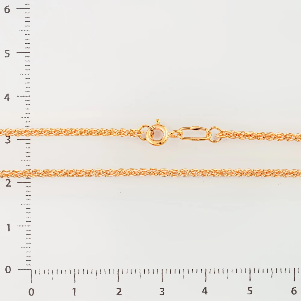 Цепь из красного золота 585 пробы