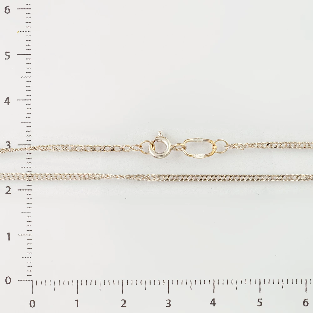 Цепь из белого золота 585 пробы