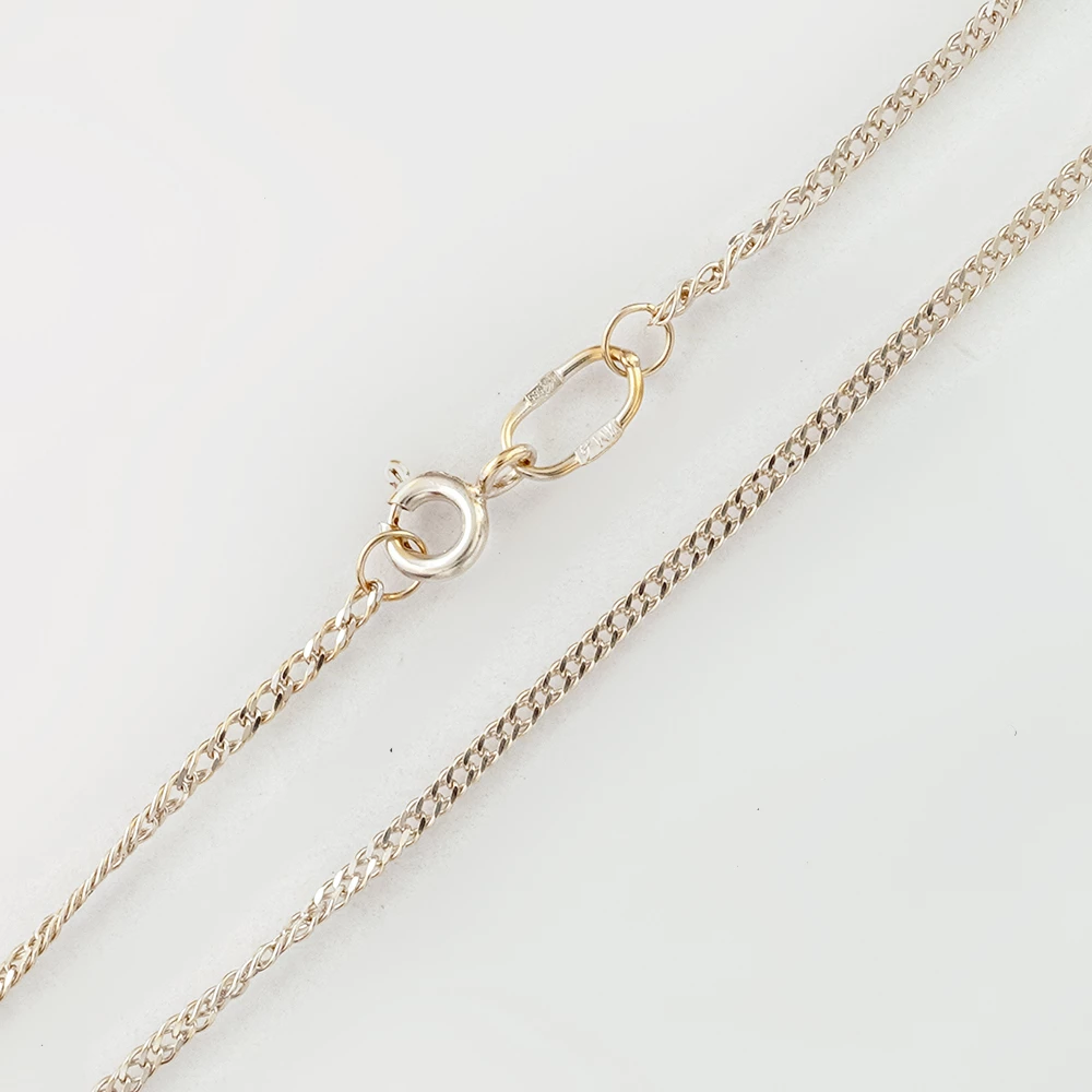 Цепь из белого золота 585 пробы