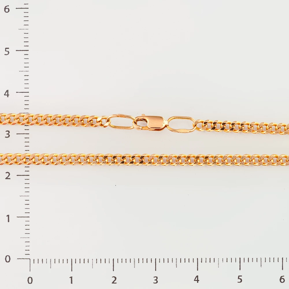 Цепь из красного золота 585 пробы