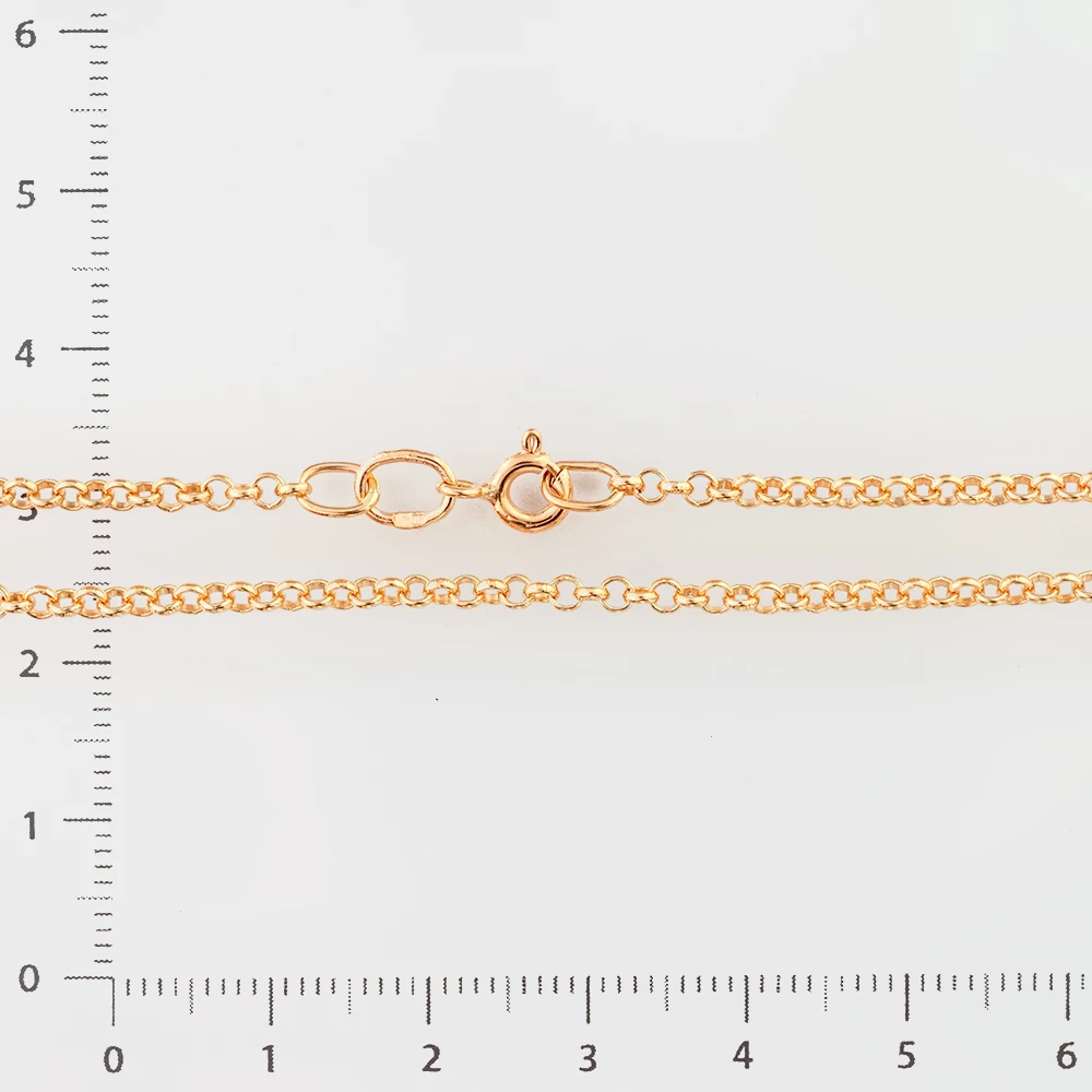 Цепь из красного золота 585 пробы