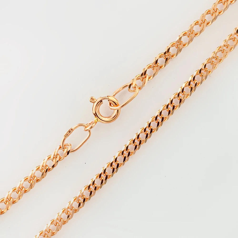 Цепь из красного золота 585 пробы