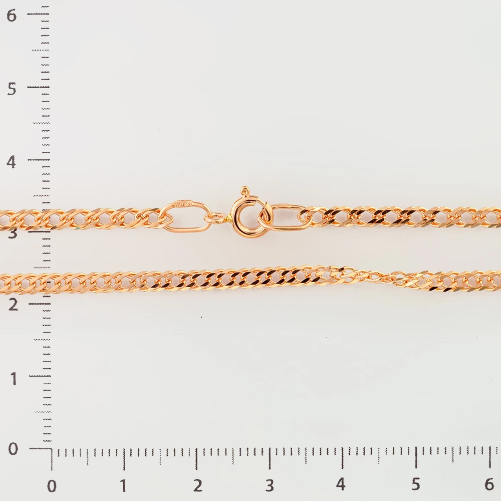 Цепь из красного золота 585 пробы