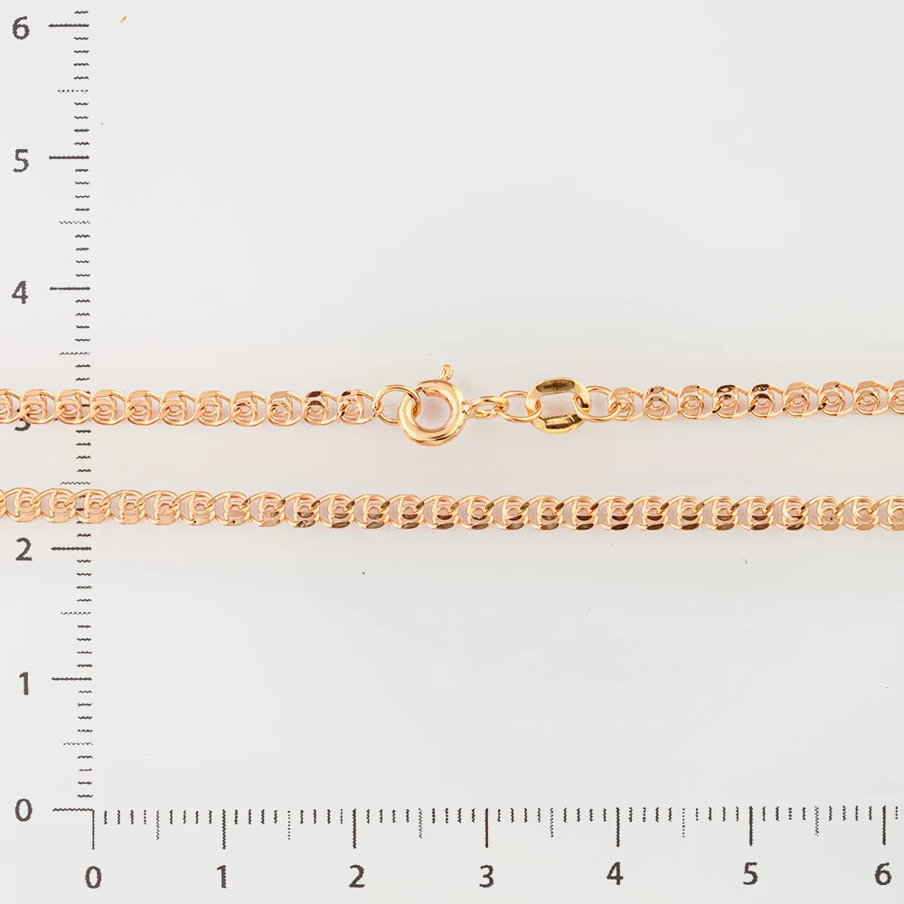 Цепь из красного золота 585 пробы