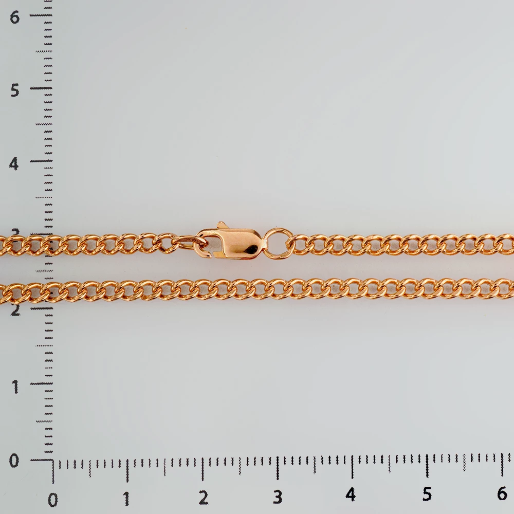 Цепь из красного золота 583 пробы