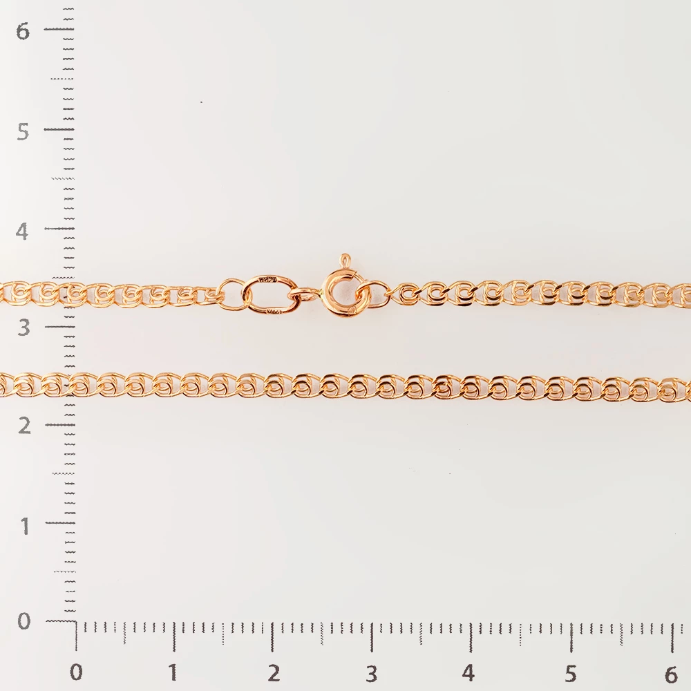 Цепь из красного золота 585 пробы