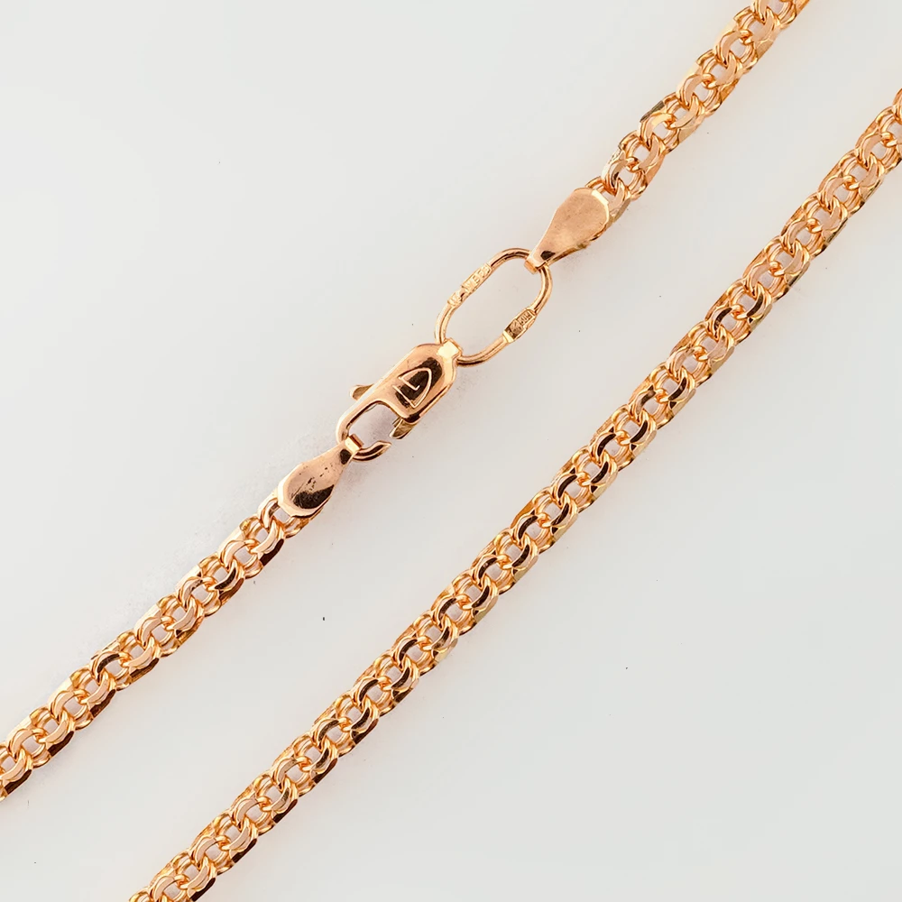 Цепь из красного золота 585 пробы