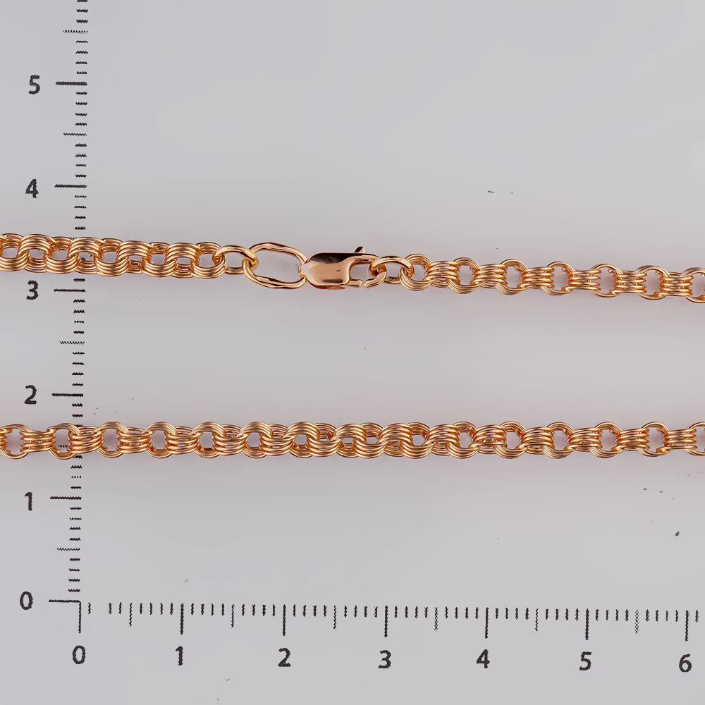 Цепь из красного золота 585 пробы