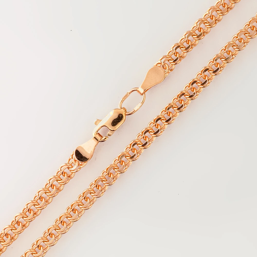 Цепь из красного золота 585 пробы