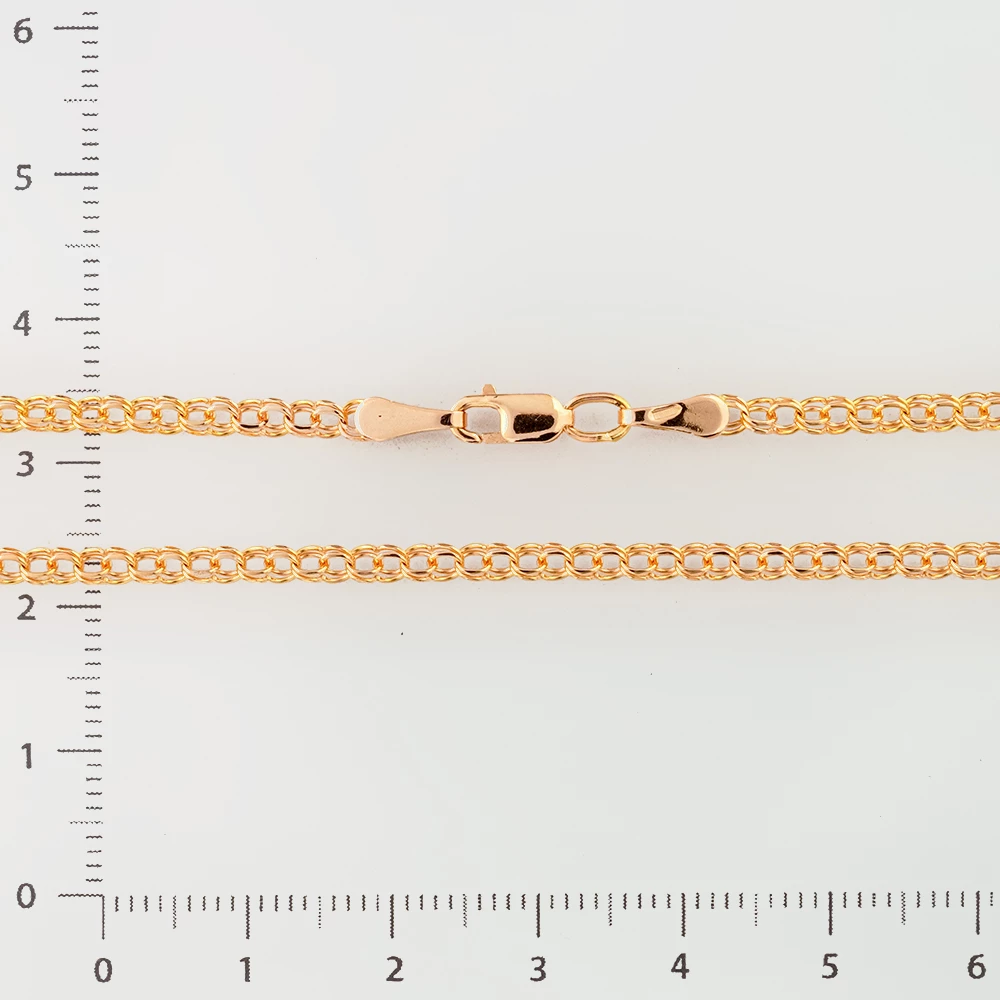 Цепь из красного золота 585 пробы