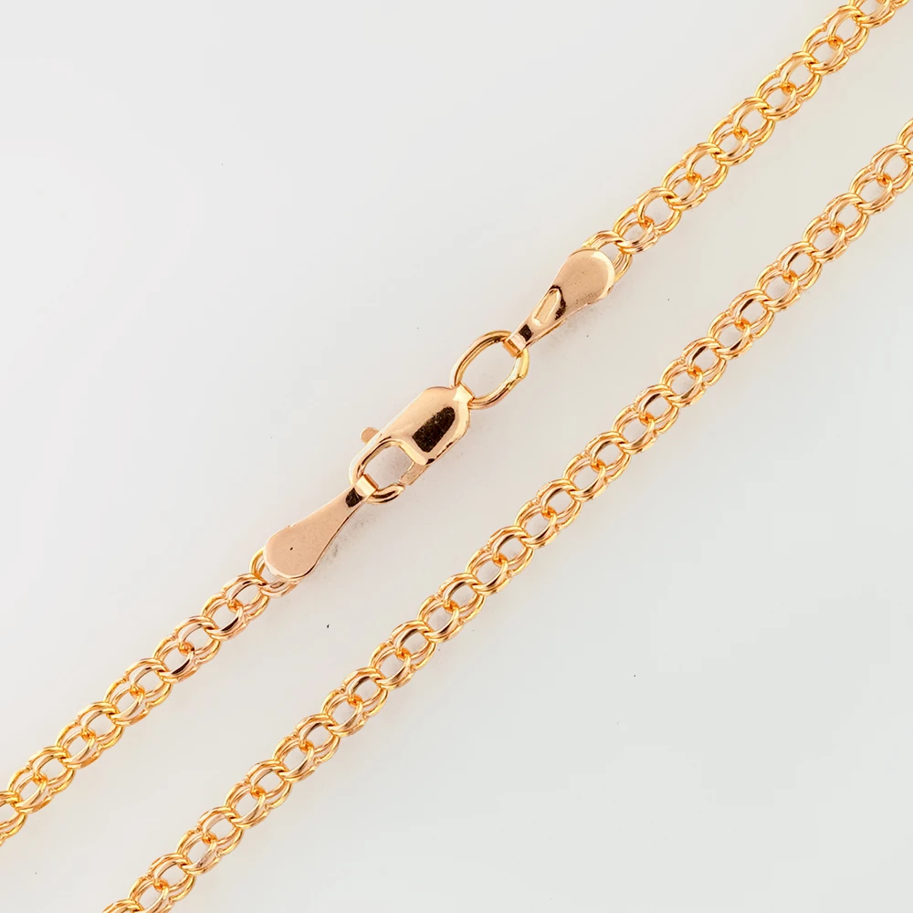 Цепь из красного золота 585 пробы