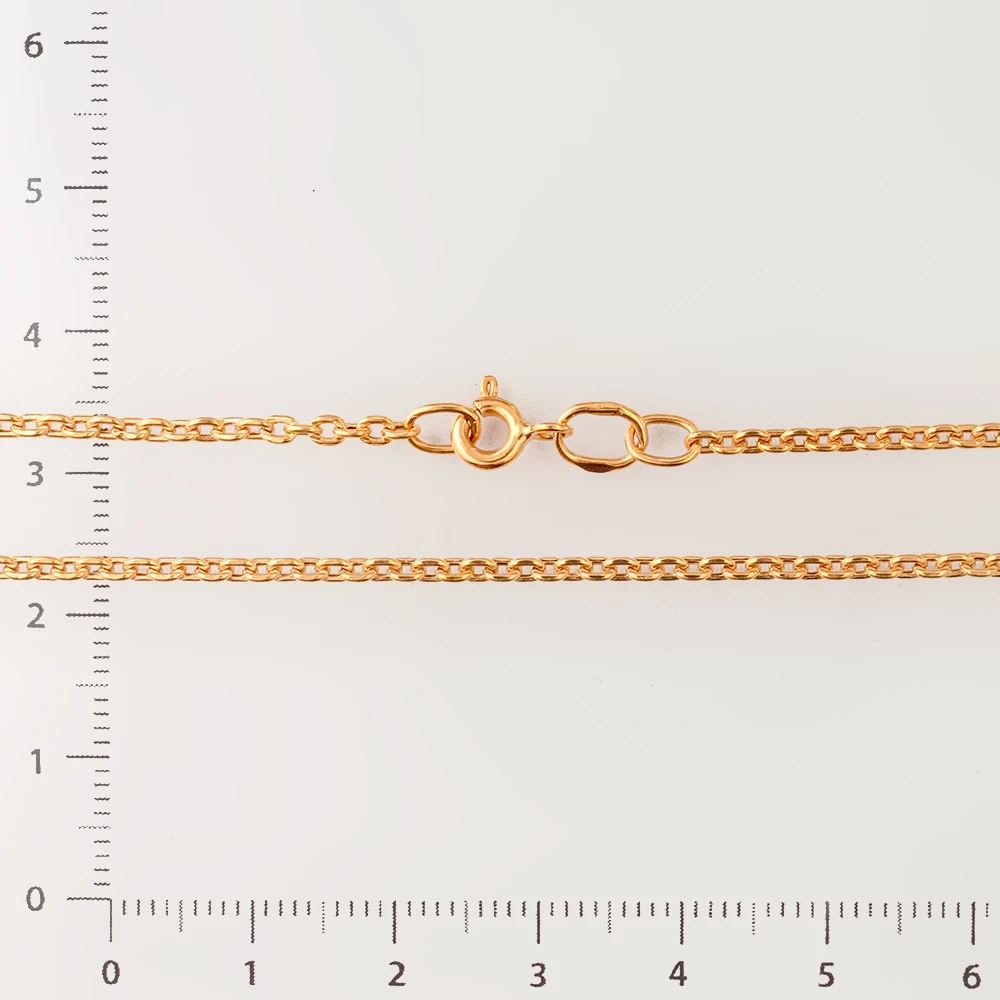 Цепь из красного золота 585 пробы