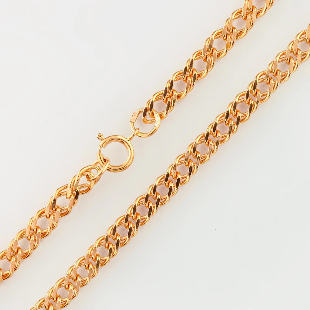 Цепь из красного золота 585 пробы