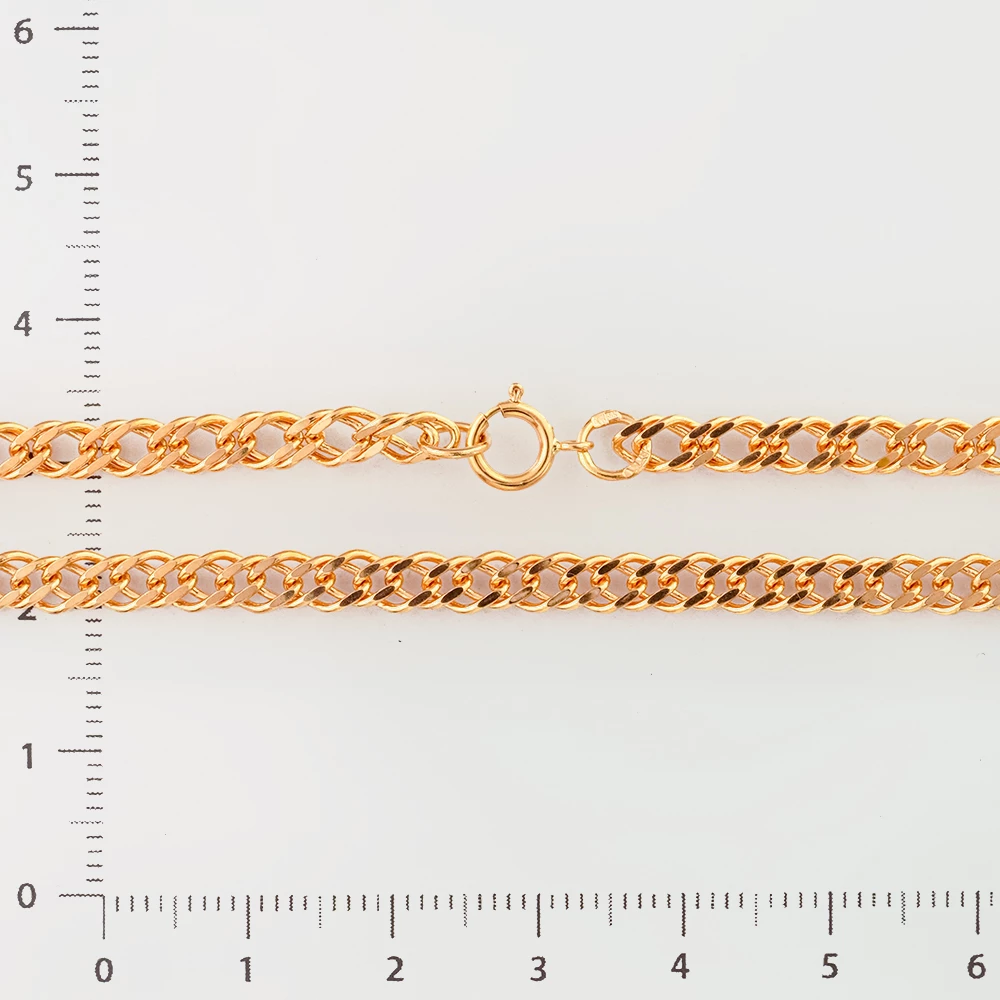 Цепь из красного золота 585 пробы