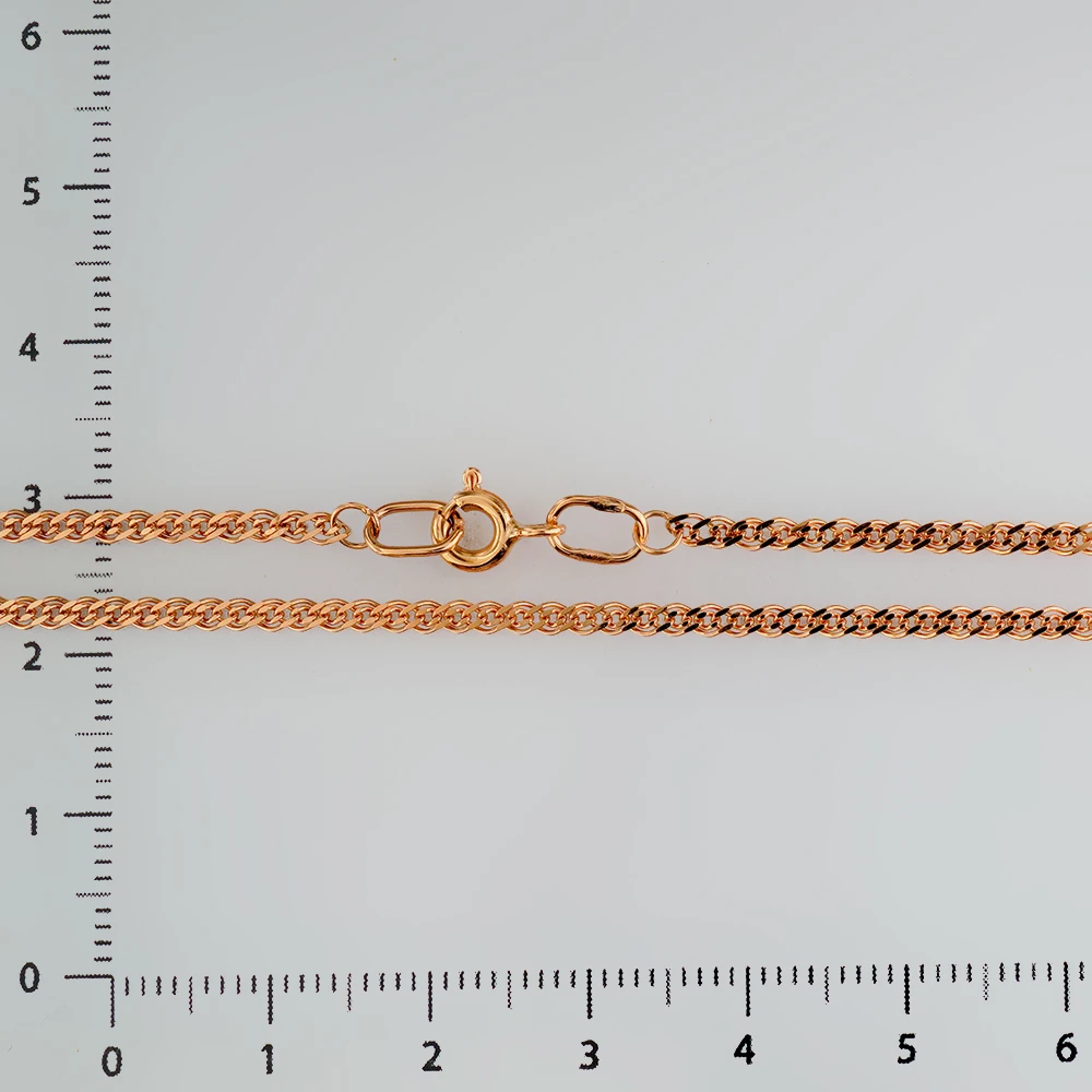 Цепь из красного золота 585 пробы