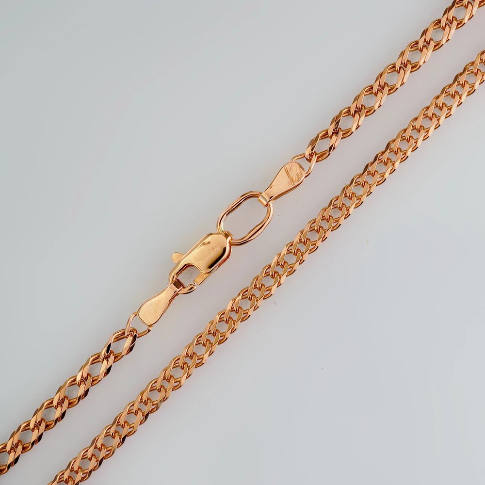 Цепь из красного золота 585 пробы