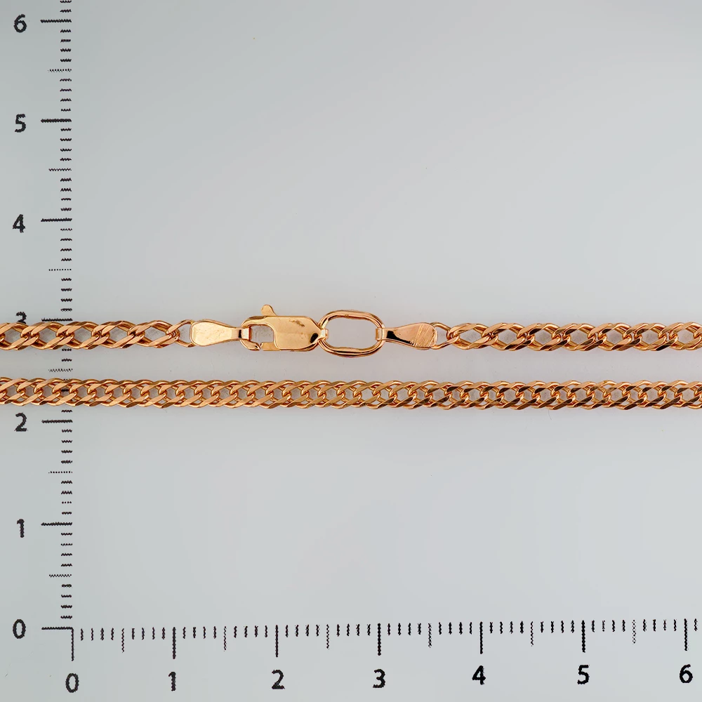 Цепь из красного золота 585 пробы