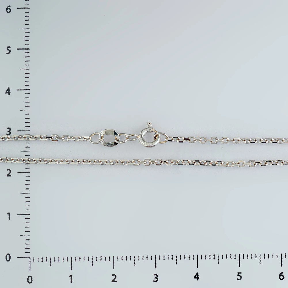 Цепь из белого золота 585 пробы