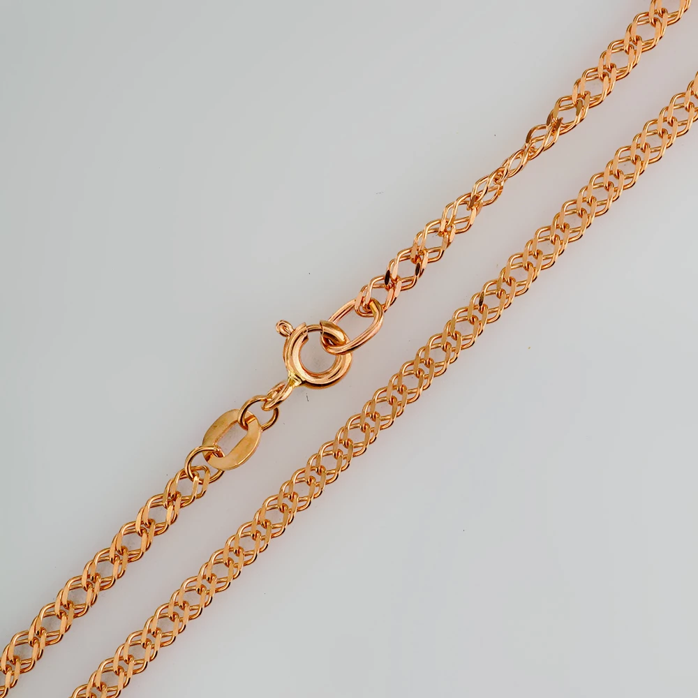 Цепь из красного золота 585 пробы