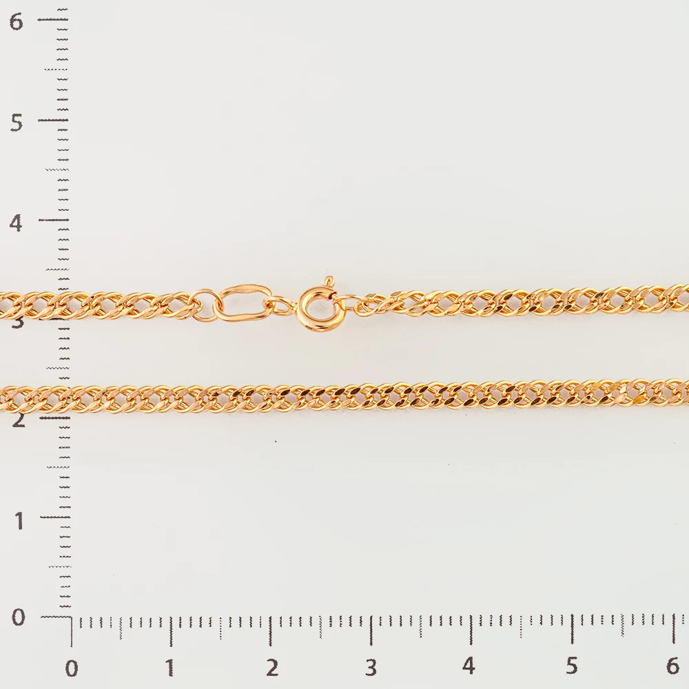 Цепь из красного золота 585 пробы