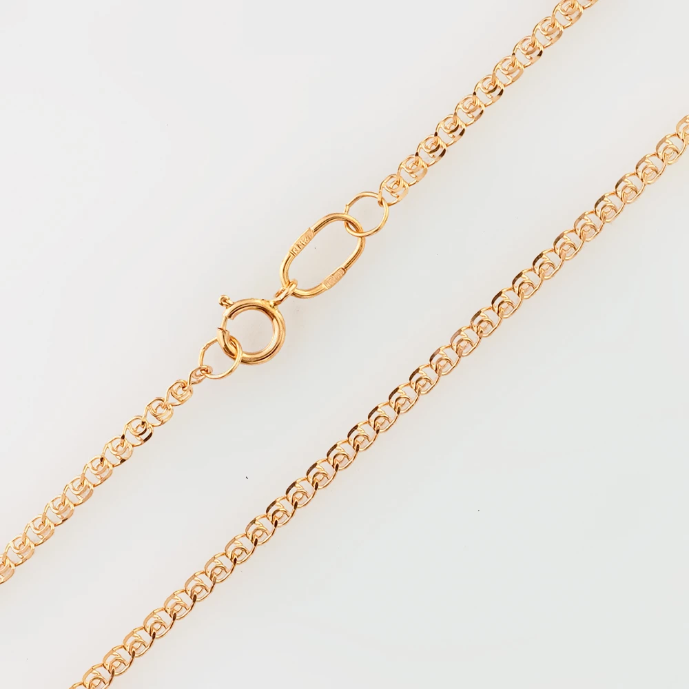 Цепь из красного золота 585 пробы