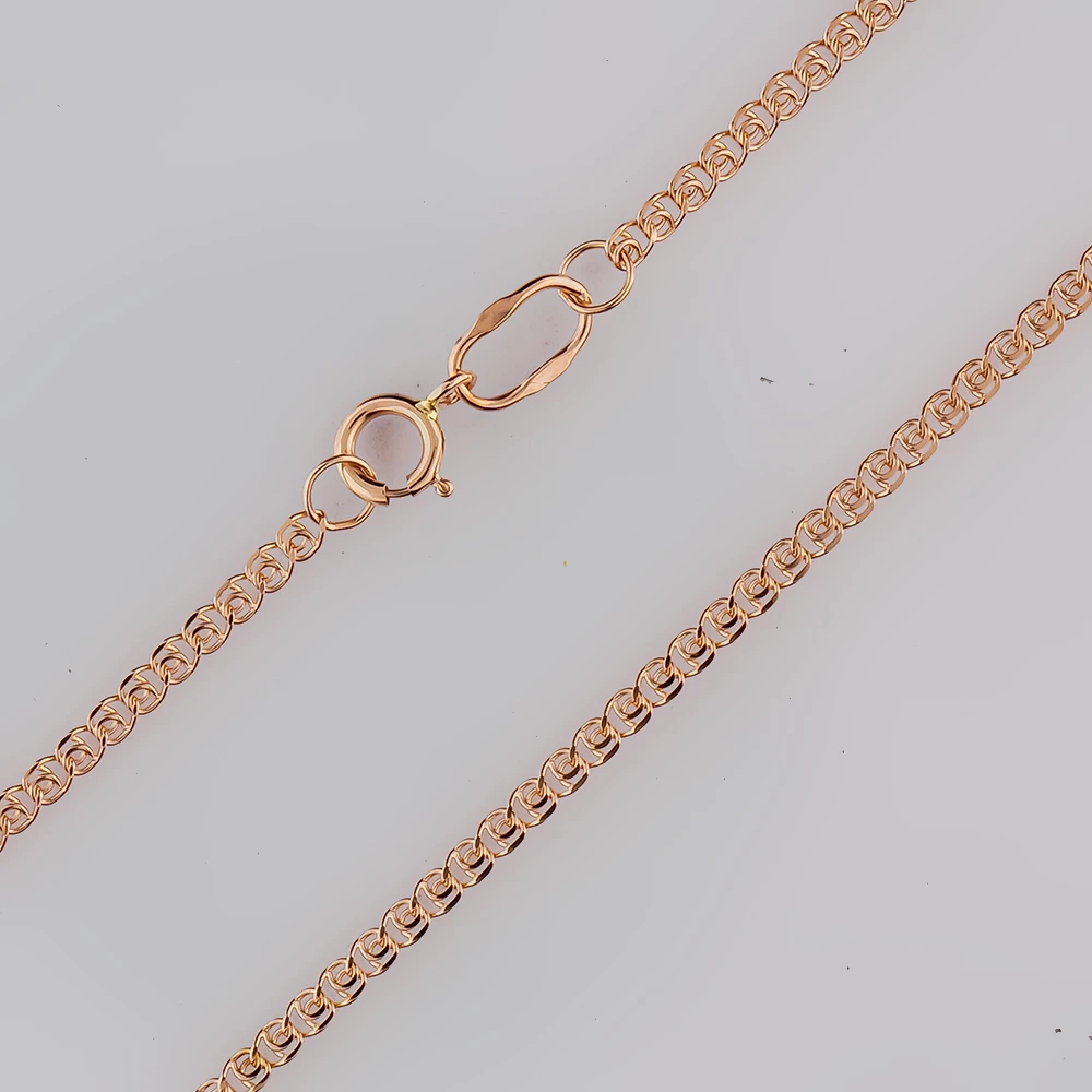 Цепь из красного золота 585 пробы