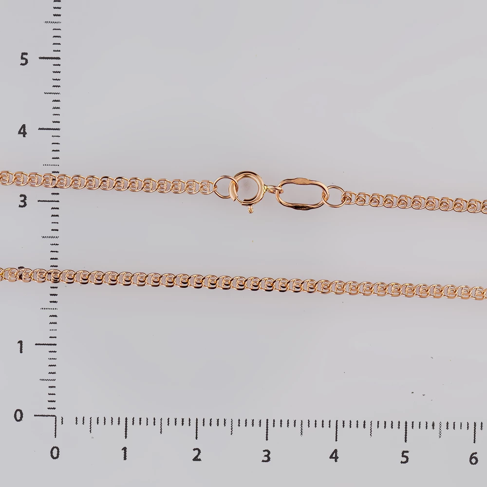 Цепь из красного золота 585 пробы