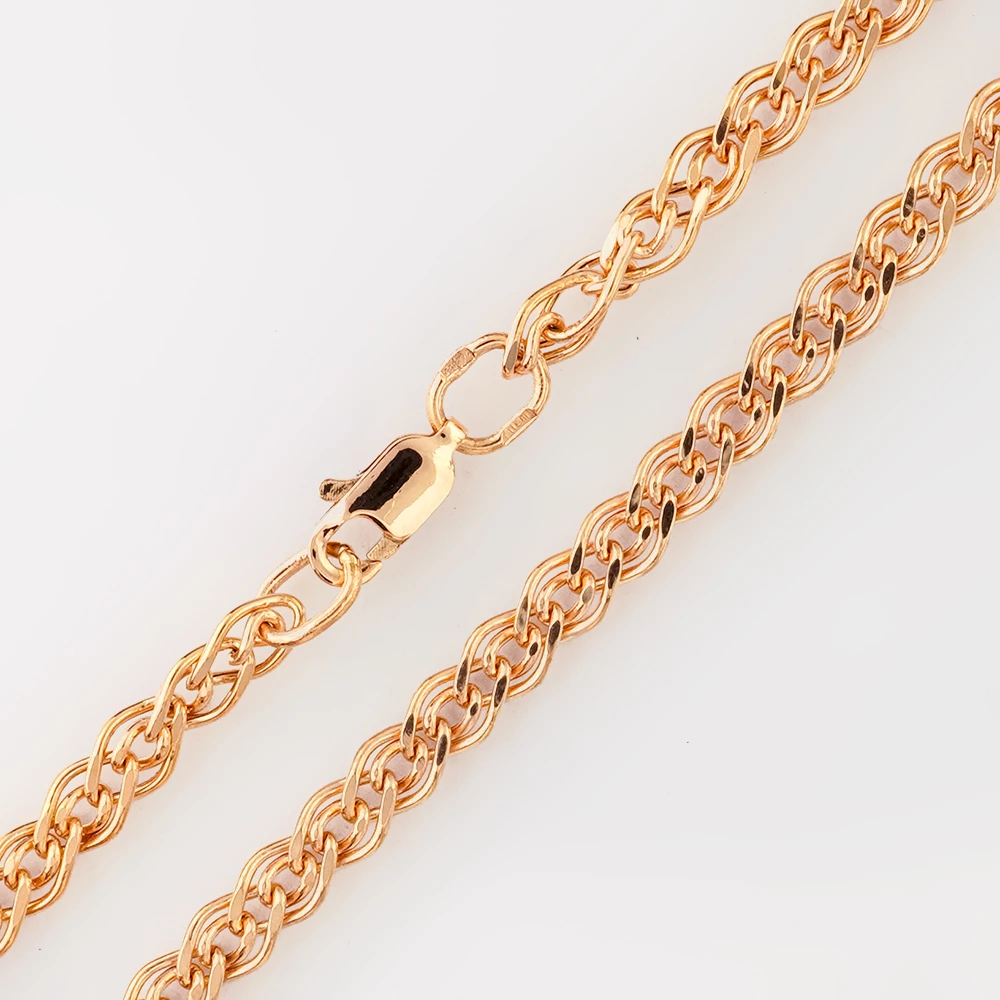 Цепь из красного золота 585 пробы