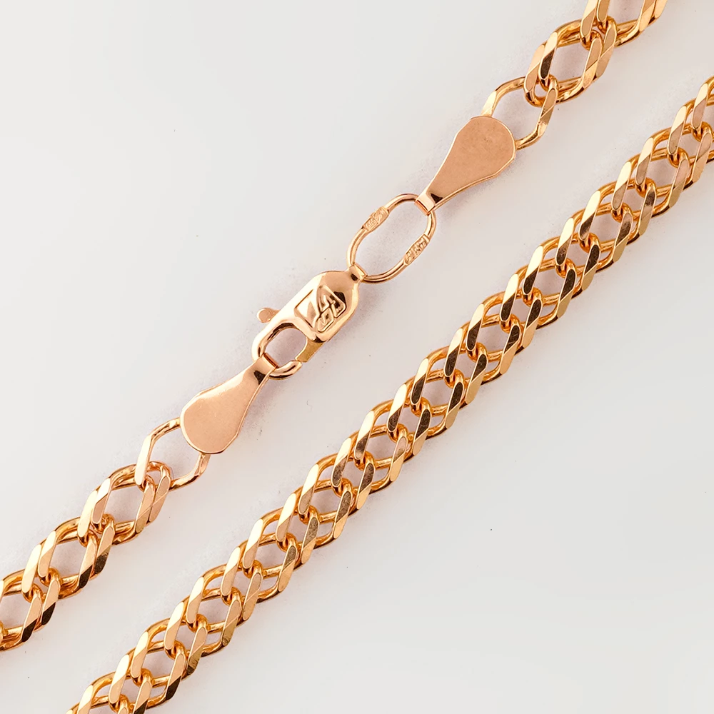 Цепь из красного золота 585 пробы