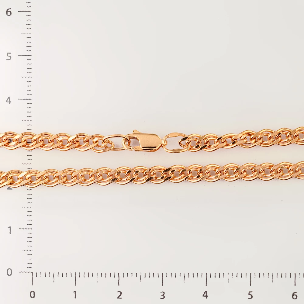 Цепь из красного золота 585 пробы