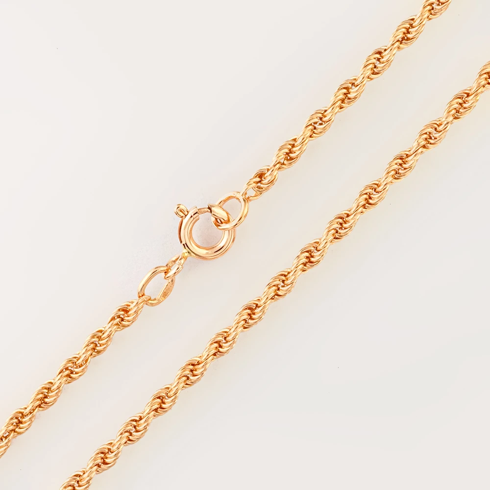 Цепь из красного золота 585 пробы