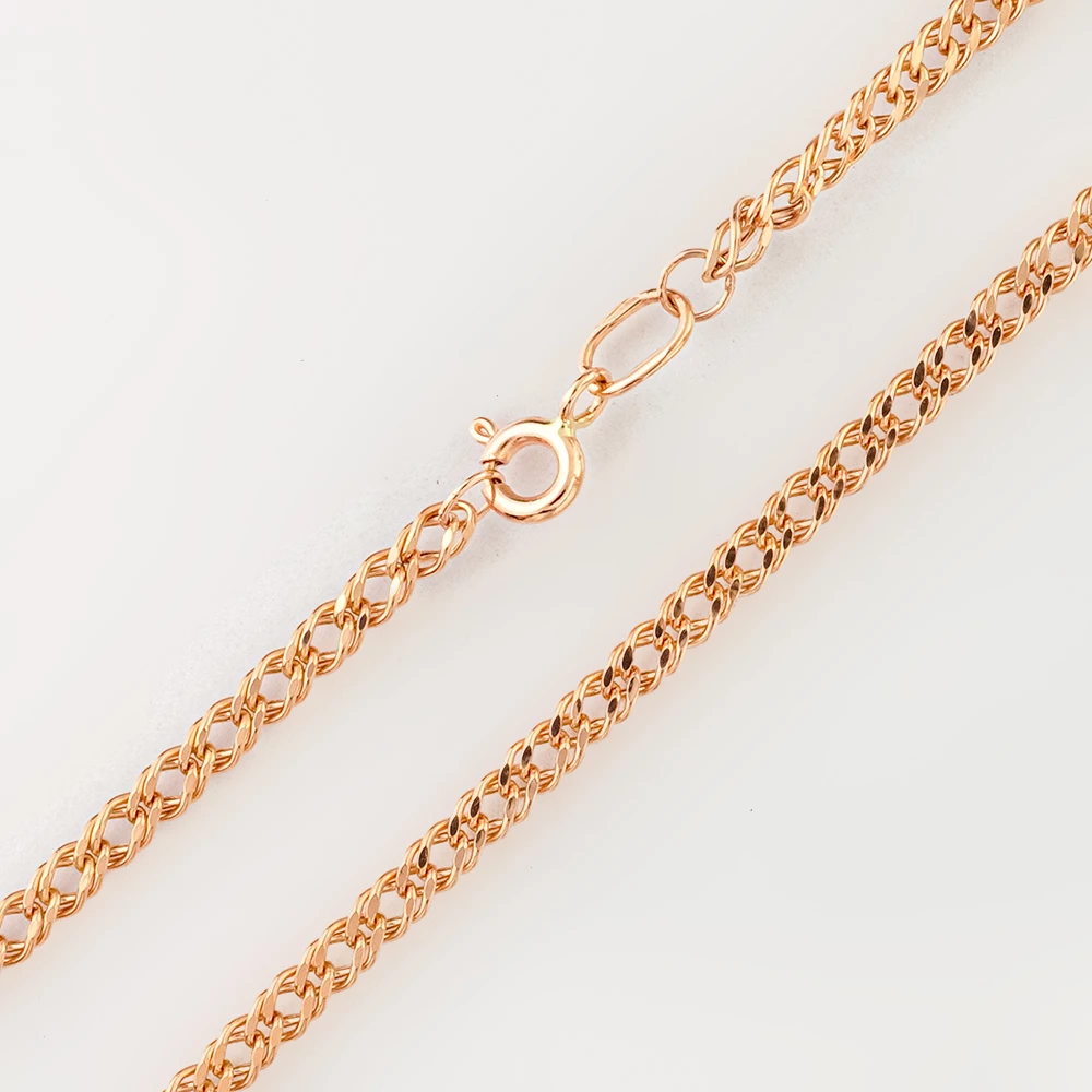 Цепь из красного золота 585 пробы