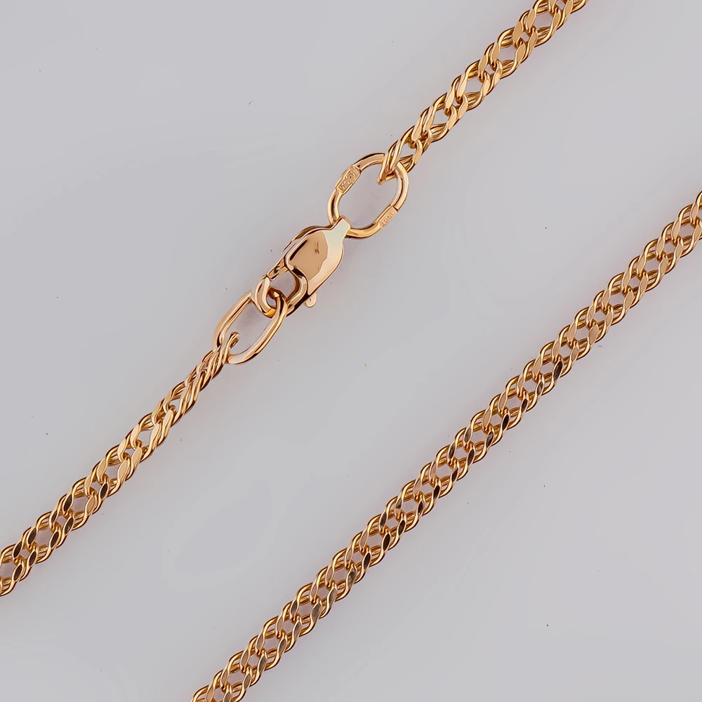 Цепь из красного золота 585 пробы