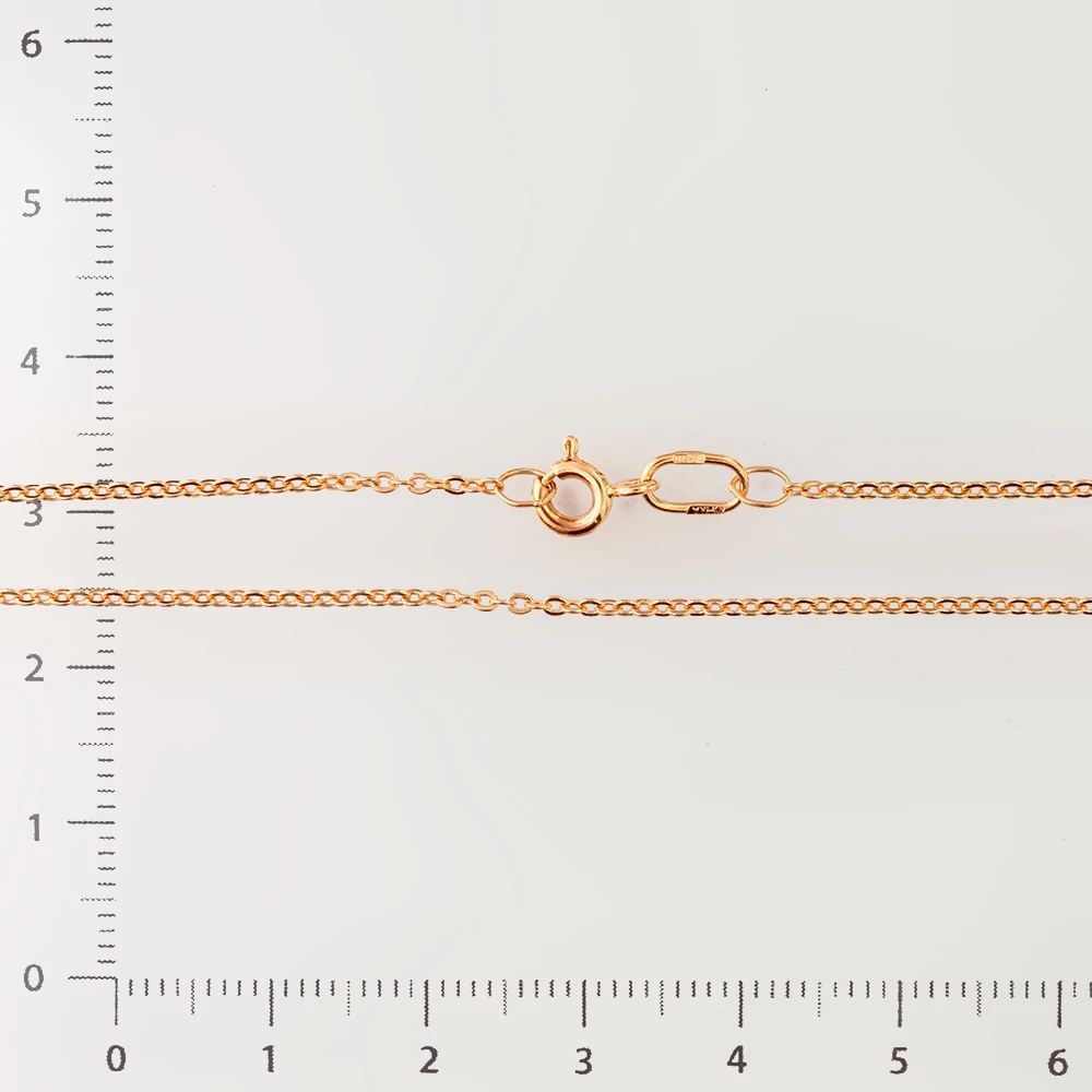 Цепь из красного золота 585 пробы