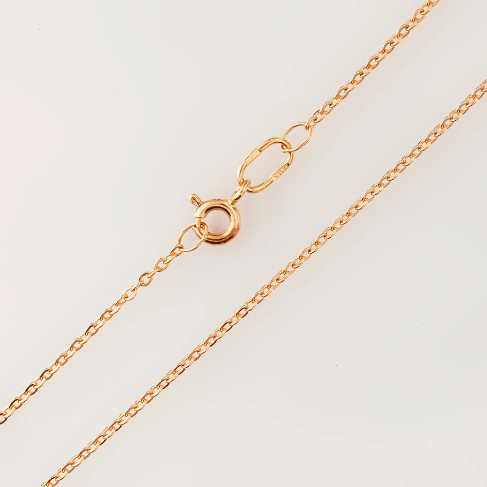 Цепь из красного золота 585 пробы