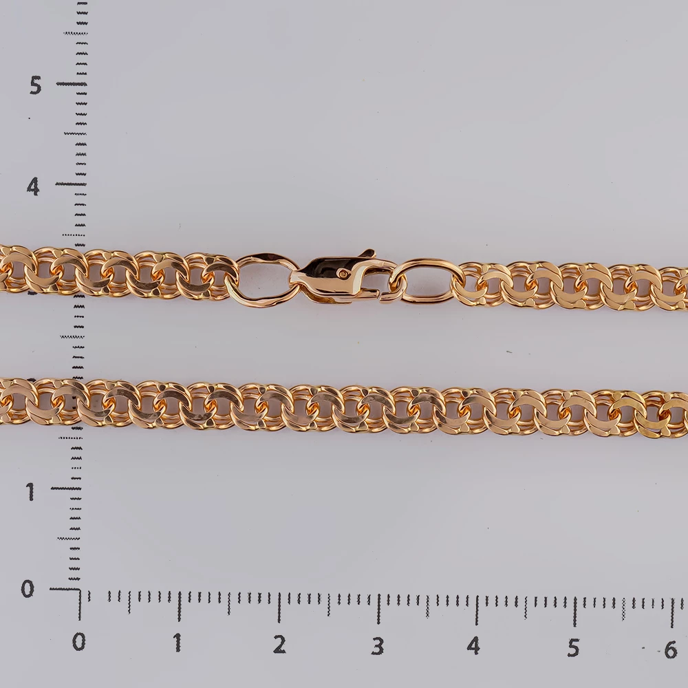 Цепь из красного золота 585 пробы