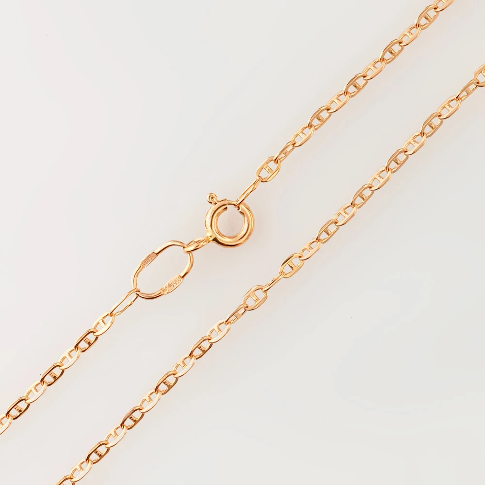 Цепь из красного золота 585 пробы