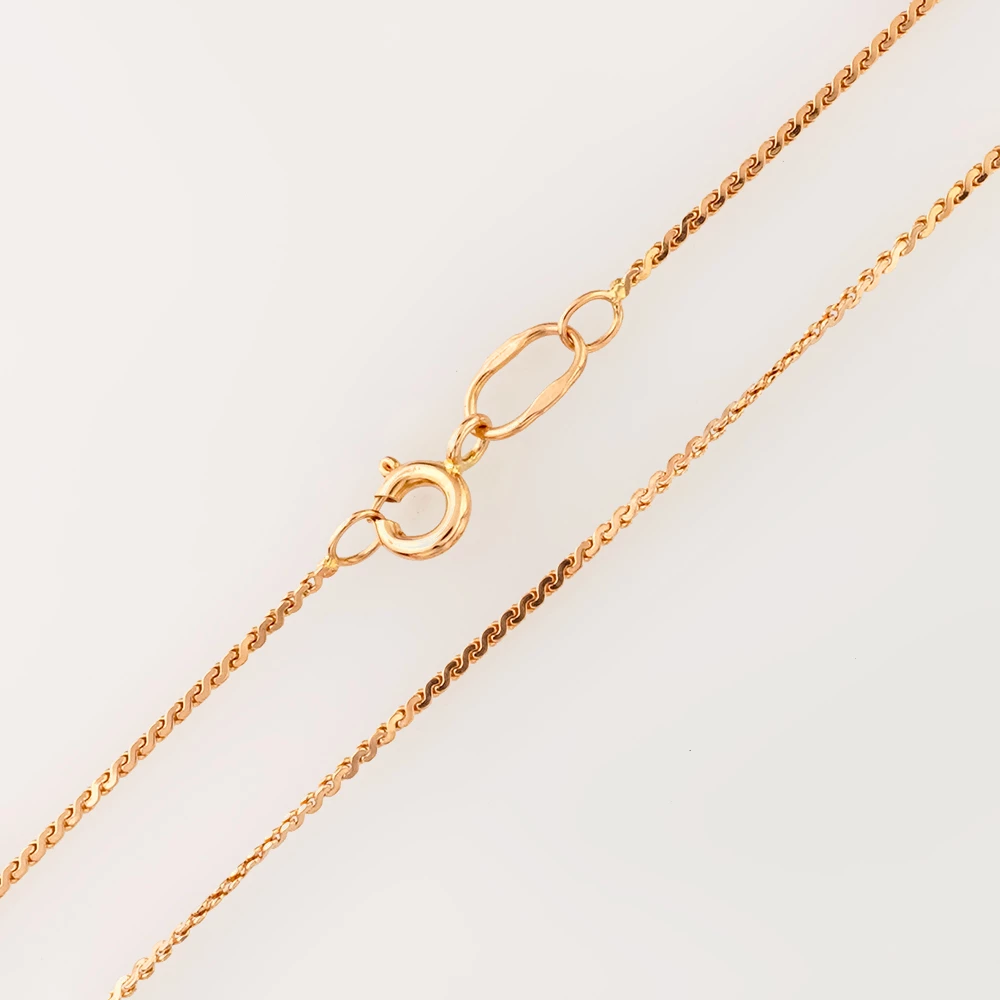 Цепь из красного золота 585 пробы