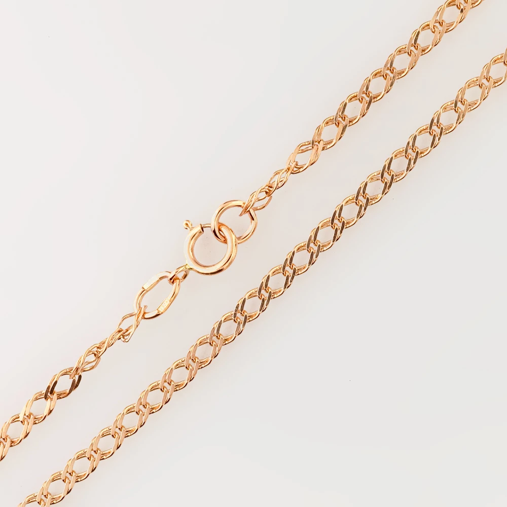 Цепь из красного золота 585 пробы