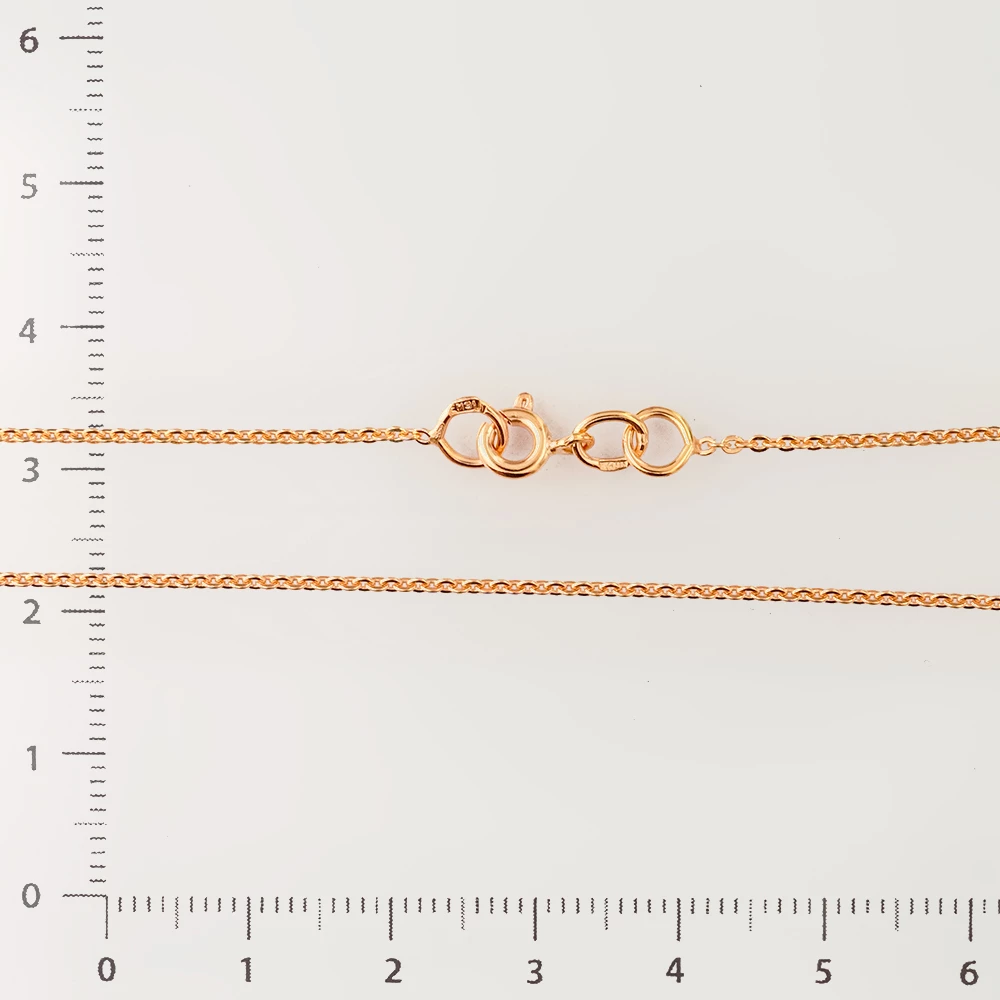 Цепь из красного золота 585 пробы