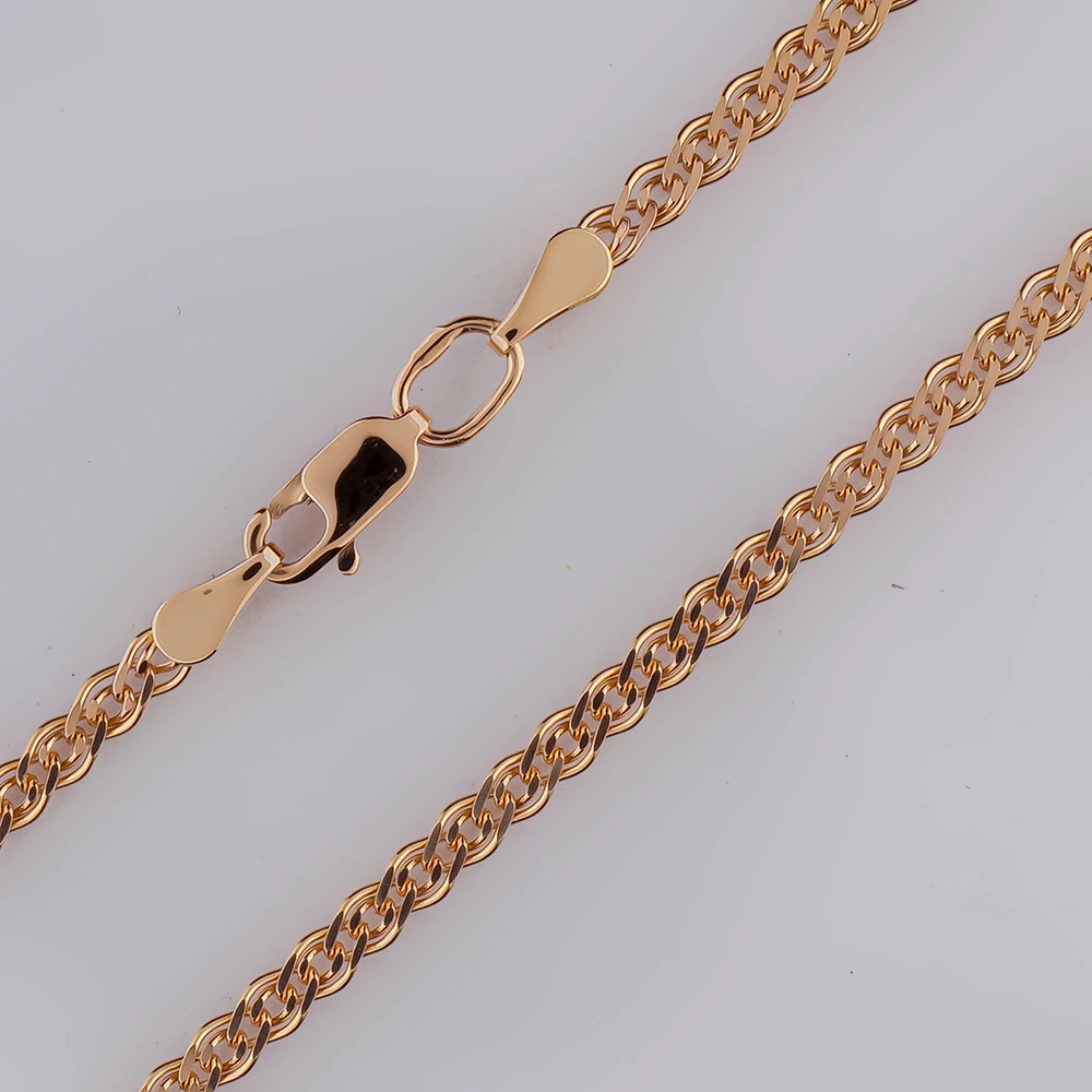 Цепь из красного золота 585 пробы