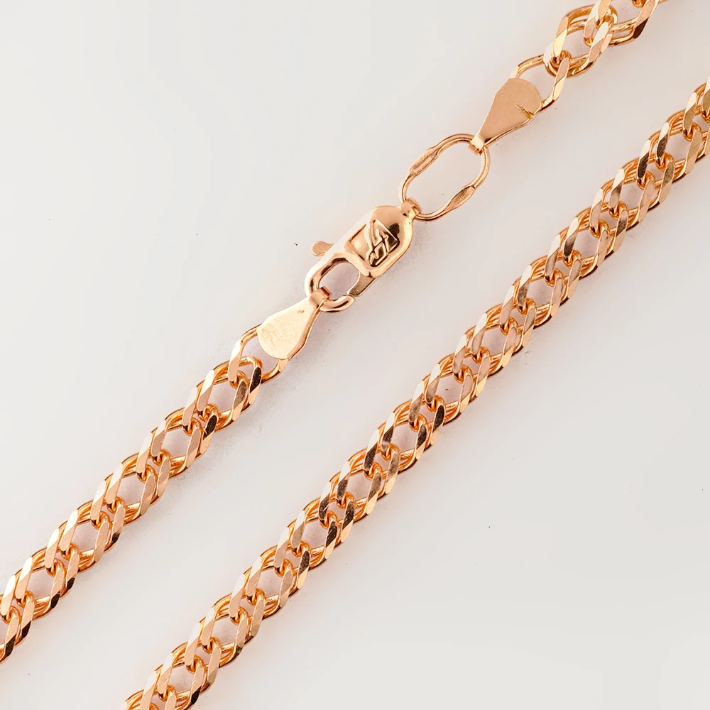 Цепь из красного золота 585 пробы