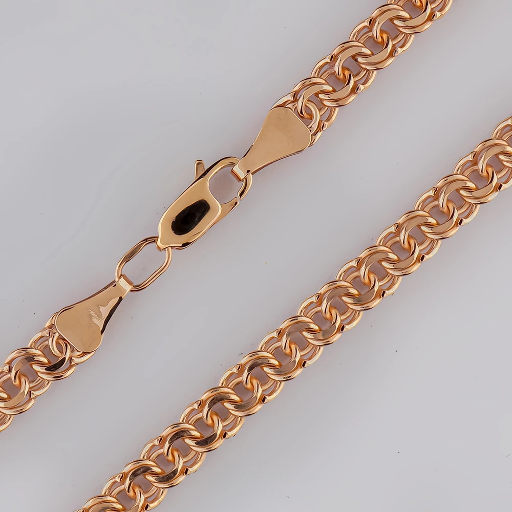 Цепь из красного золота 585 пробы