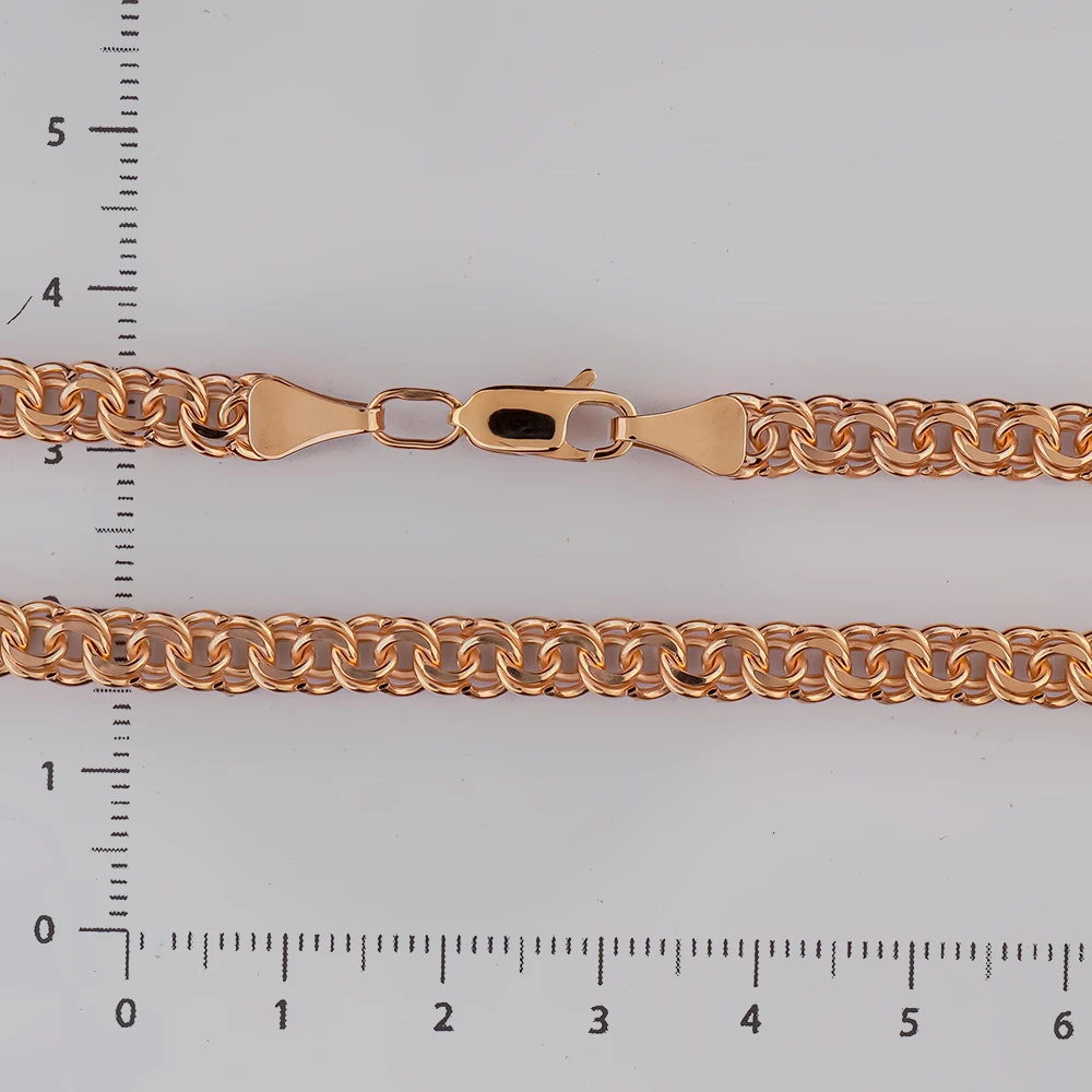 Цепь из красного золота 585 пробы